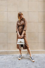 kate Leather handbag - Cream - Image 3