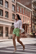 Eden Leather Shoulder Bag - Cream - Image 4