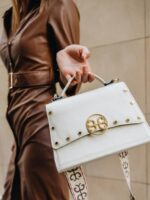 kate Leather handbag - Cream - Image 2