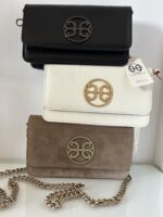 Siren Leather Shoulder Bag - Mocca Suede - Image 2