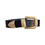Elsie Leather Belt - Black - Image 2