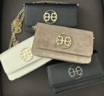 Siren Leather Shoulder Bag - Mocca Suede - Image 3