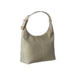 Serena Leather Tote Bag - Taupe
