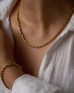 'ROPE CHAIN (GOLD) 5MM' - Image 2