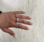 Stainless steel Ring Silver - Image 2