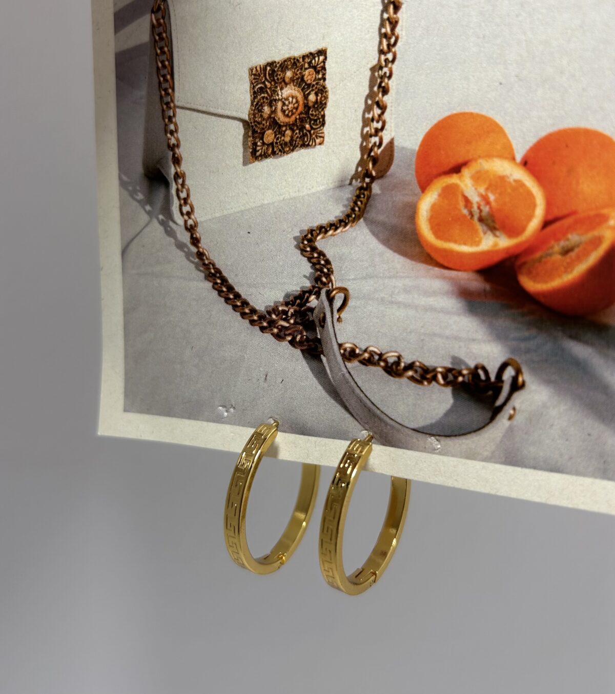 Cretan Gold Earrings - Image 2