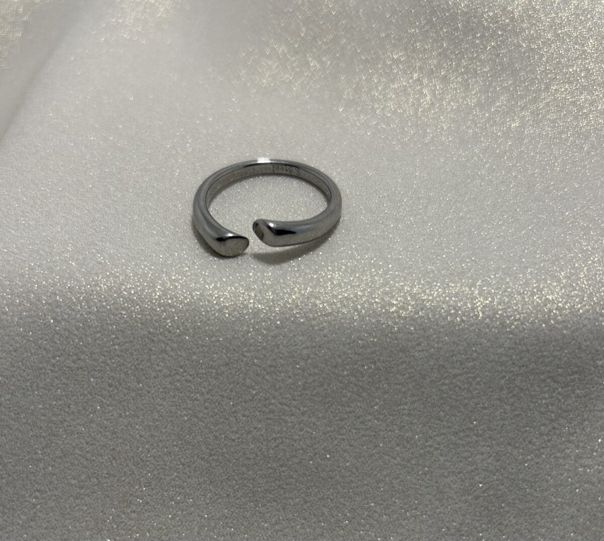 Stainless steel Ring Silver - Image 1