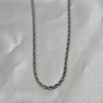 ROPE CHAIN (SILVER) 4MM