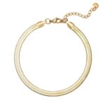 SNAKE CHAIN GOLD ANKLET