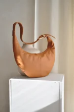 Ariana Leather Shoulder Bag - Tabac - Image 2
