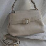 Emily 20 Leather Handbag- Taupe