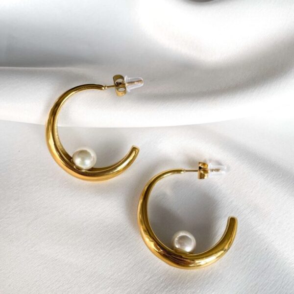 'PEARL HOOPS'
