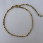 ROPE ANKLET GOLD