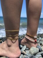 BRIANA GOLD ANKLET - Image 2
