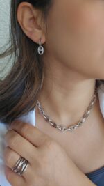 ETERNA SILVER EARRINGS - Image 2