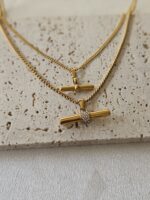 STICK ZIRCON NECKLACE - Image 2