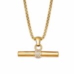 STICK ZIRCON NECKLACE