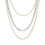 TRINITY LAYER  NECKLACE