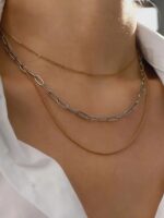 TRINITY LAYER  NECKLACE - Image 2