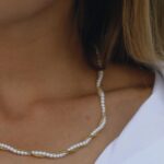 PEARL BRAIDED NECKLACE