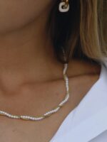 PEARL BRAIDED NECKLACE