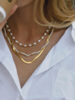 PEARL BRAIDED NECKLACE - Image 2